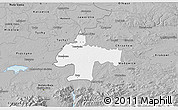 Gray 3D Map of Oswiecim