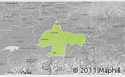 Physical 3D Map of Oswiecim, desaturated