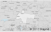 Silver Style 3D Map of Oswiecim