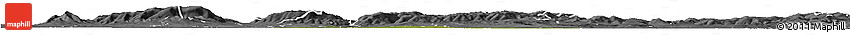 Satellite Horizon Map of Oswiecim, desaturated