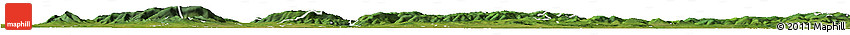 Satellite Horizon Map of Oswiecim
