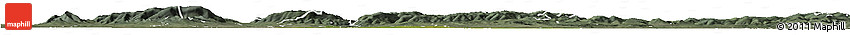 Satellite Horizon Map of Oswiecim, semi-desaturated