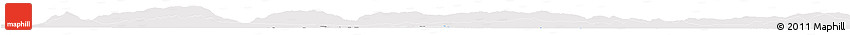 Silver Style Horizon Map of Oswiecim, single color outside
