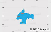 Political Map of Oswiecim, cropped outside