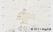 Shaded Relief Map of Oswiecim, lighten