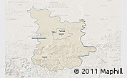 Shaded Relief 3D Map of Tarnow I, lighten