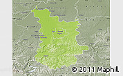 Physical Map of Tarnow I, semi-desaturated