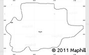 Blank Simple Map of Tarnow