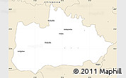 Classic Style Simple Map of Wadowice