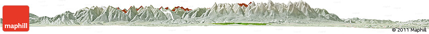 Satellite Horizon Map of Zakopane, lighten