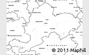 Blank Simple Map of Grojec