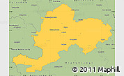 Savanna Style Simple Map of Grojec