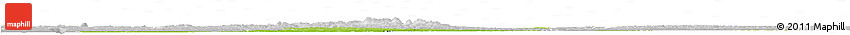 Physical Horizon Map of Mazowieckie, lighten, desaturated