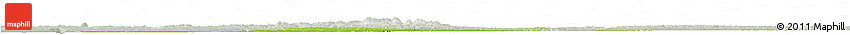 Physical Horizon Map of Mazowieckie, lighten, semi-desaturated
