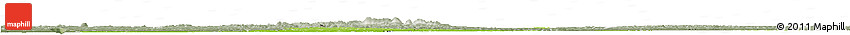 Physical Horizon Map of Mazowieckie, semi-desaturated