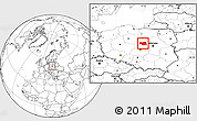 Blank Location Map of Plock I