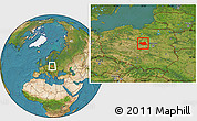 Satellite Location Map of Plock I