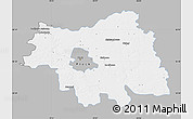 Gray Map of Plock I, single color outside