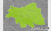Physical Map of Plock I, desaturated