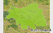 Physical Map of Plock I, satellite outside