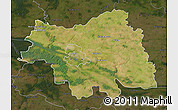 Satellite Map of Plock I, darken