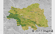 Satellite Map of Plock I, lighten, desaturated