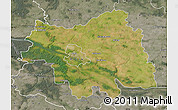 Satellite Map of Plock I, semi-desaturated