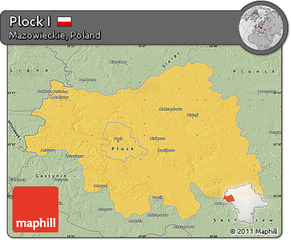 Savanna Style Map of Plock I