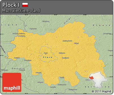 Savanna Style Map of Plock I