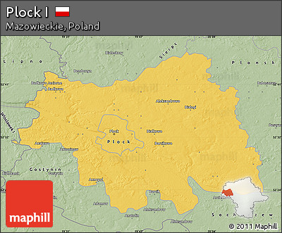 Savanna Style Map of Plock I