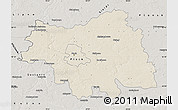 Shaded Relief Map of Plock I, semi-desaturated