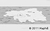 Gray Panoramic Map of Plock I