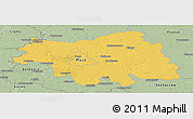 Savanna Style Panoramic Map of Plock I