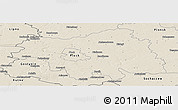 Shaded Relief Panoramic Map of Plock I