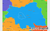 Political Simple Map of Plock I