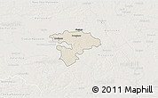 Shaded Relief 3D Map of Pruszkow, lighten