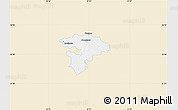 Classic Style Map of Pruszkow, single color outside