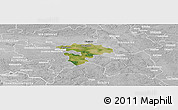 Satellite Panoramic Map of Pruszkow, lighten, desaturated