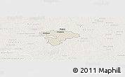 Shaded Relief Panoramic Map of Pruszkow, lighten