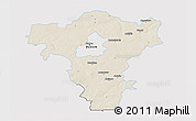 Shaded Relief 3D Map of Radom I, single color outside