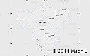 Silver Style Map of Radom I, single color outside