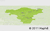 Physical Panoramic Map of Radom I, lighten