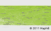 Physical Panoramic Map of Radom I