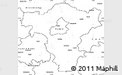 Blank Simple Map of Radom I