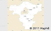 Classic Style Simple Map of Radom I, single color outside