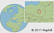 Savanna Style Location Map of Radom