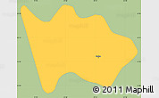 Savanna Style Simple Map of Siedlce