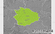 Physical Map of Sierpc, desaturated