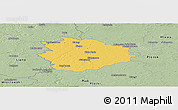 Savanna Style Panoramic Map of Sierpc