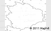 Blank Simple Map of Sierpc, no labels